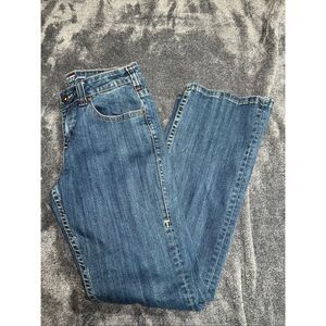 Cowgirl Tuff Women’s Bootcut Riding Jeans 28x31 Medium Wash Western Rodeo Denim